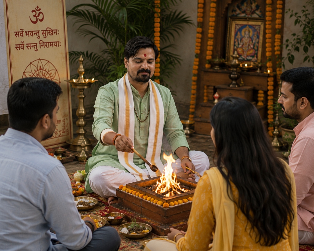 Sacred Baglamukhi Havan Ritual